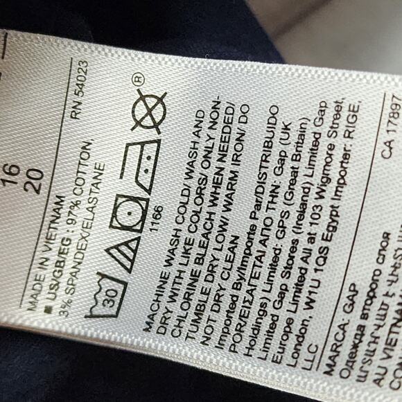 GAP Navy Blue Size 16 Shorts - Picture 5 of 5